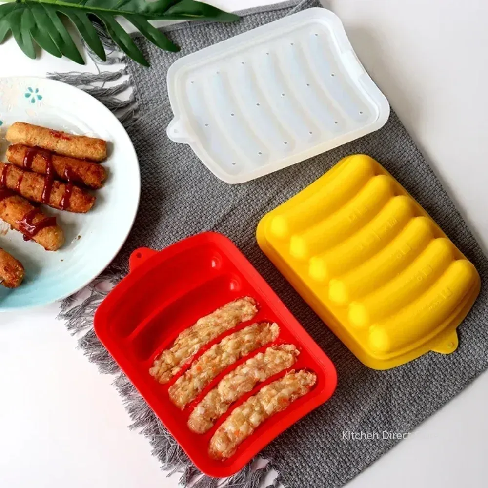 Hot Dog Press - Moule à saucisses en silicone 6