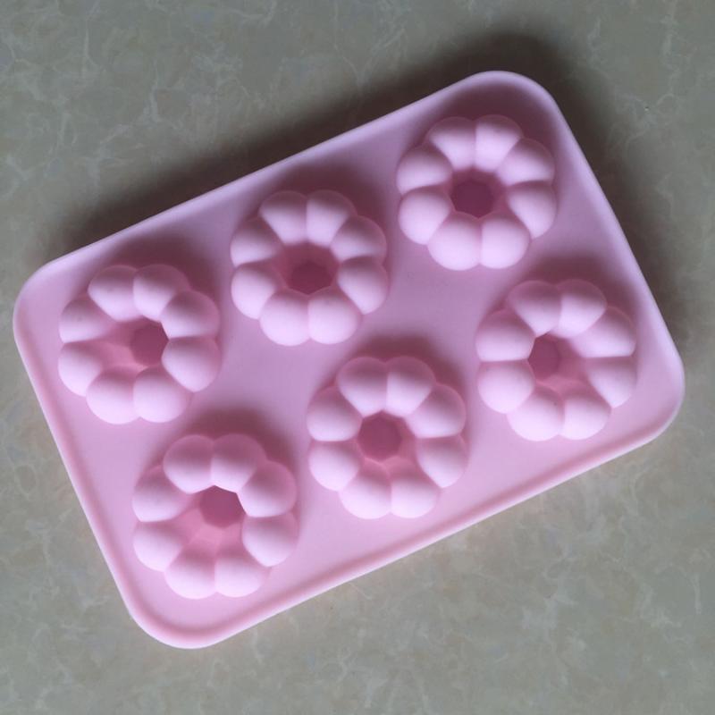 Donut Mold Silicone - Moule à donuts en silicone antiadhésif