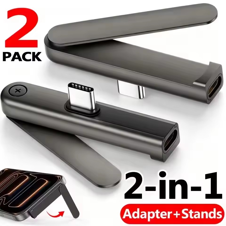 Taco Stand Holder - 2/1PCS Adaptateur Pliable USB C vers