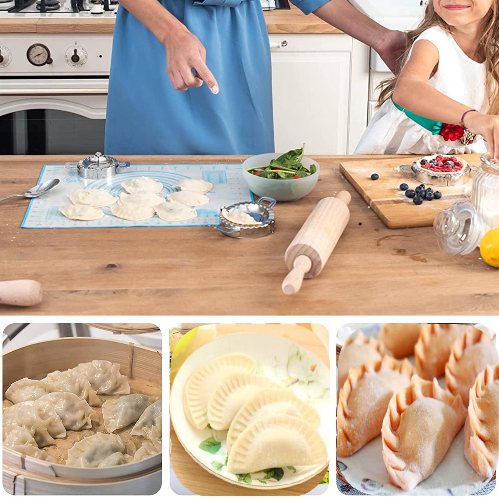 Machine à raviolis FAST, 8 piè - Dumpling Press Set avis et prix