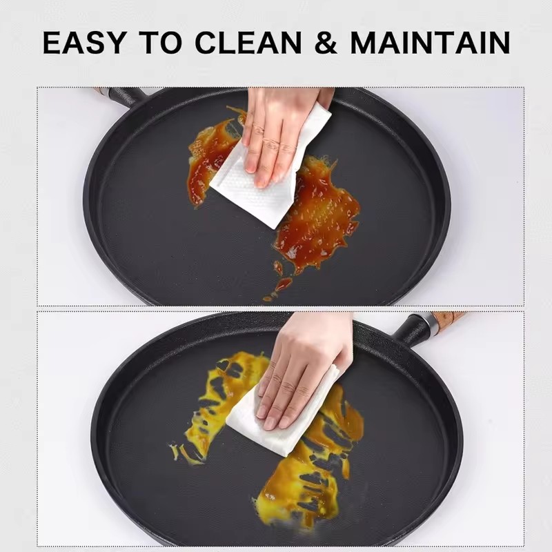 Poêle à frire en fonte robuste - Egg Waffle Pan avis et prix