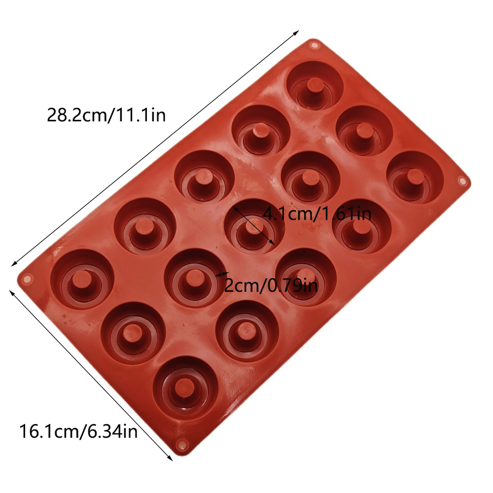 Moule à gâteau en silicone en  - Donut Mold Silicone avis et prix