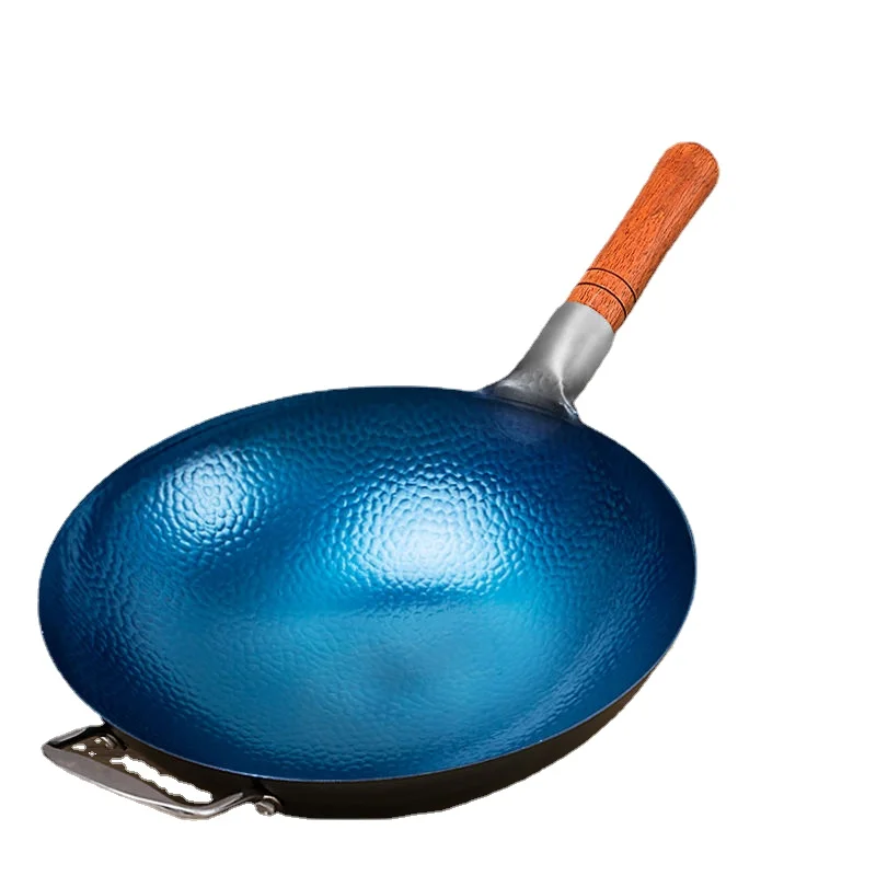 Wok traditionnel chinois en fo - Cast Iron Corn avis et prix