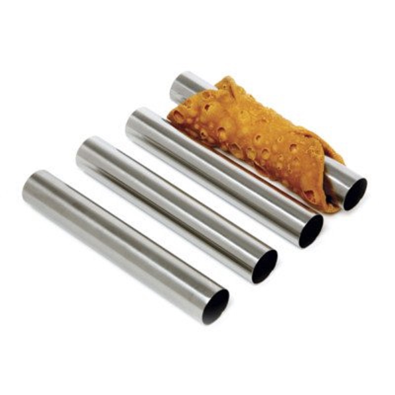 Formes de cannoli en aluminium - Danish Pancake Pan avis et prix